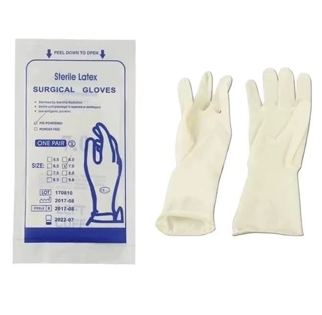 Powdered Latex Gloves